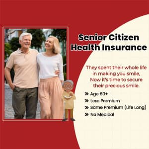 Health Insurance Social Media poster