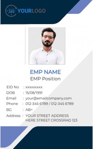 ID CARD Social Media poster