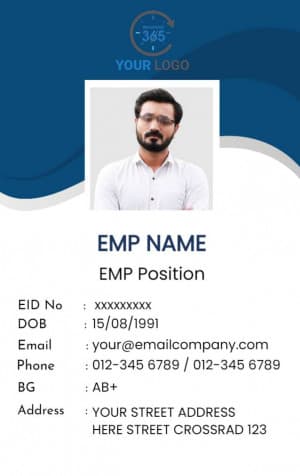 ID CARD marketing poster