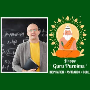 Guru Purnima Template Instagram flyer