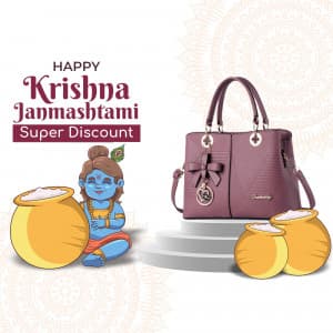 Janmashtami Offers Instagram Post template