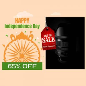 Independence Day Offers advertisement template