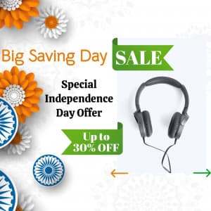 Independence Day Offers facebook ad banner