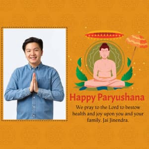 Paryushana Wishes Templets Social Media template