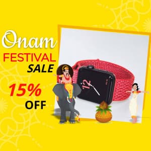 Onam  Sale Templates poster