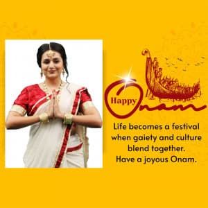 Onam Wishes Template custom template