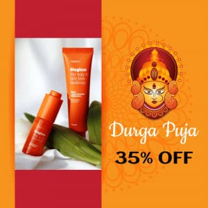 Durga Ashtami Offers Instagram flyer