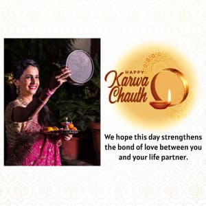 Karva Chauth Wishes Templates facebook template
