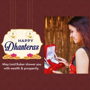 Dhanteras Wishes Templates Instagram flyer