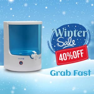 Winter Sale creative template