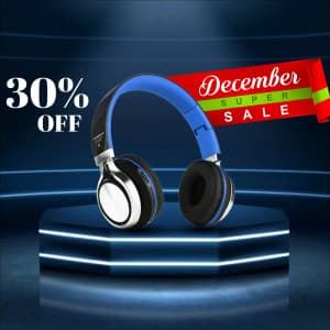 December Sale advertisement template