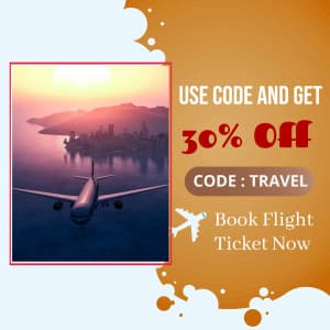 Ticket Booking creative template