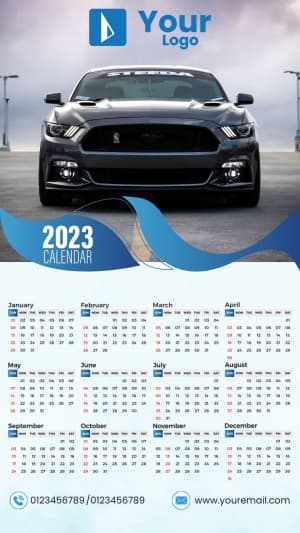 Calendar 2023 (Story) facebook ad banner