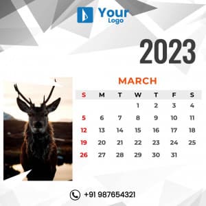 March Social Media template