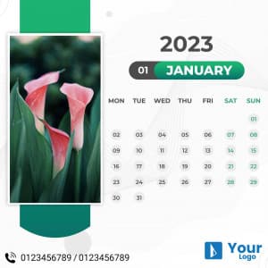 January facebook ad banner