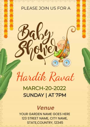 Baby Shower poster