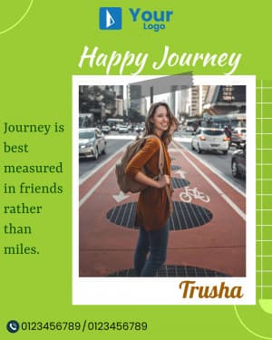 Happy Journey marketing poster