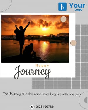 Happy Journey facebook ad banner