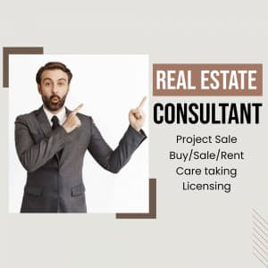 Real Estate Consultant marketing flyer