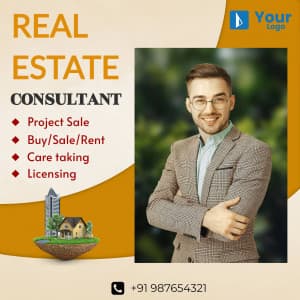 Real Estate Consultant facebook ad banner