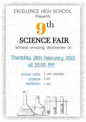 Science Fair Instagram Post template