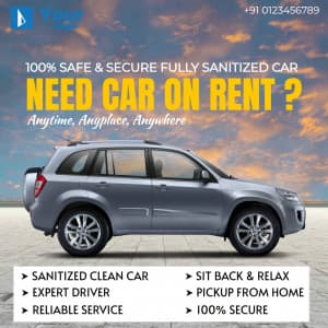 Car Rental flyer