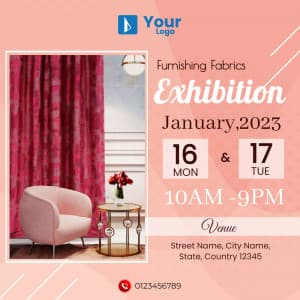 Exhibition poster Maker