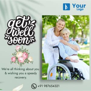 Get Well Soon marketing poster