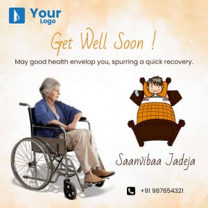 Get Well Soon creative template