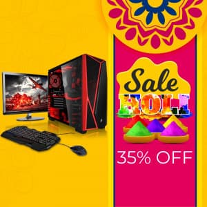 Holi Offers advertisement template