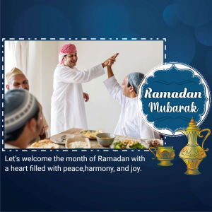 Ramadan Wishes ad template