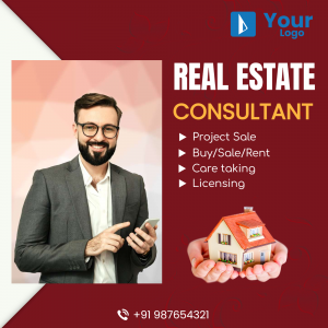 Real Estate Consultant facebook template