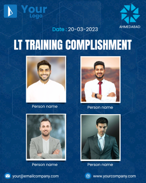 LT training Complishment Instagram banner