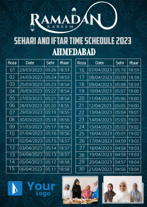 Ramadan Calender creative template