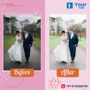 Before After marketing poster