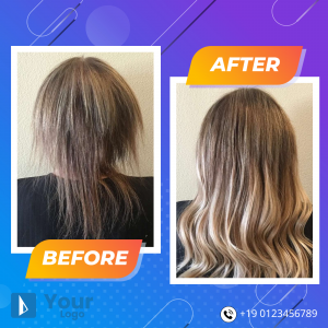 Before After advertisement template