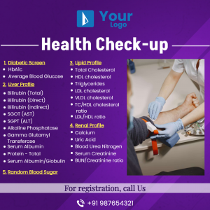 Health Check-Up marketing flyer