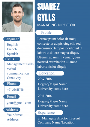 Resume banner