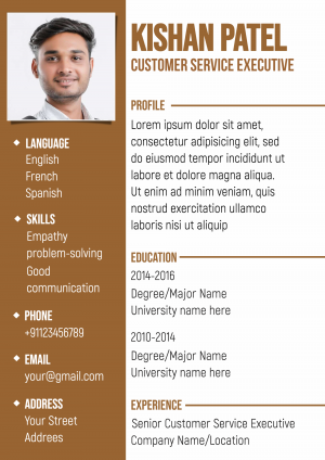 Resume image