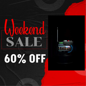 Weekend Offers advertisement template