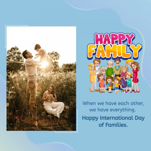 Happy Family Day Social Media template