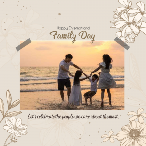 Happy Family Day template