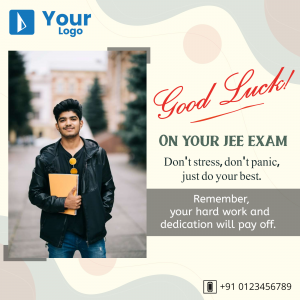 Best Of Luck For Exam template