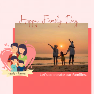 Happy Family Day poster
