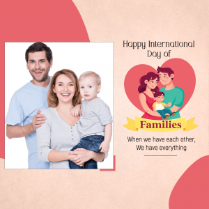 Happy Family Day poster Maker