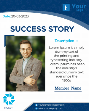 Success story poster