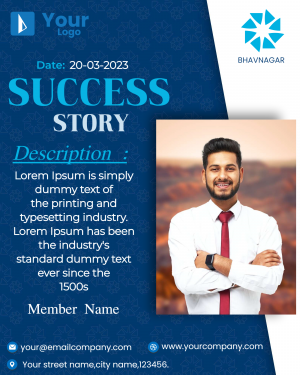 Success story custom template