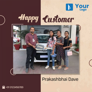 Happy Customer creative template