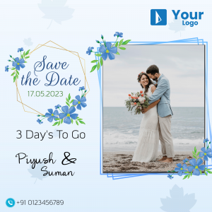 Save The Date greeting image