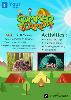 Summer Camp flyer